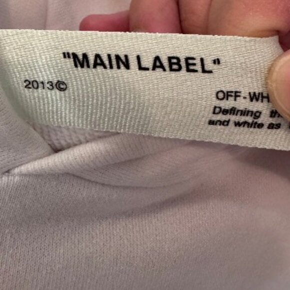 Off-White Seeing Things Photocopy Marilyn Monroe graphic hoodie size L - Picture 9 of 12